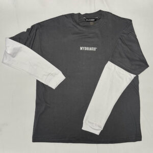 Remera manga larga gris